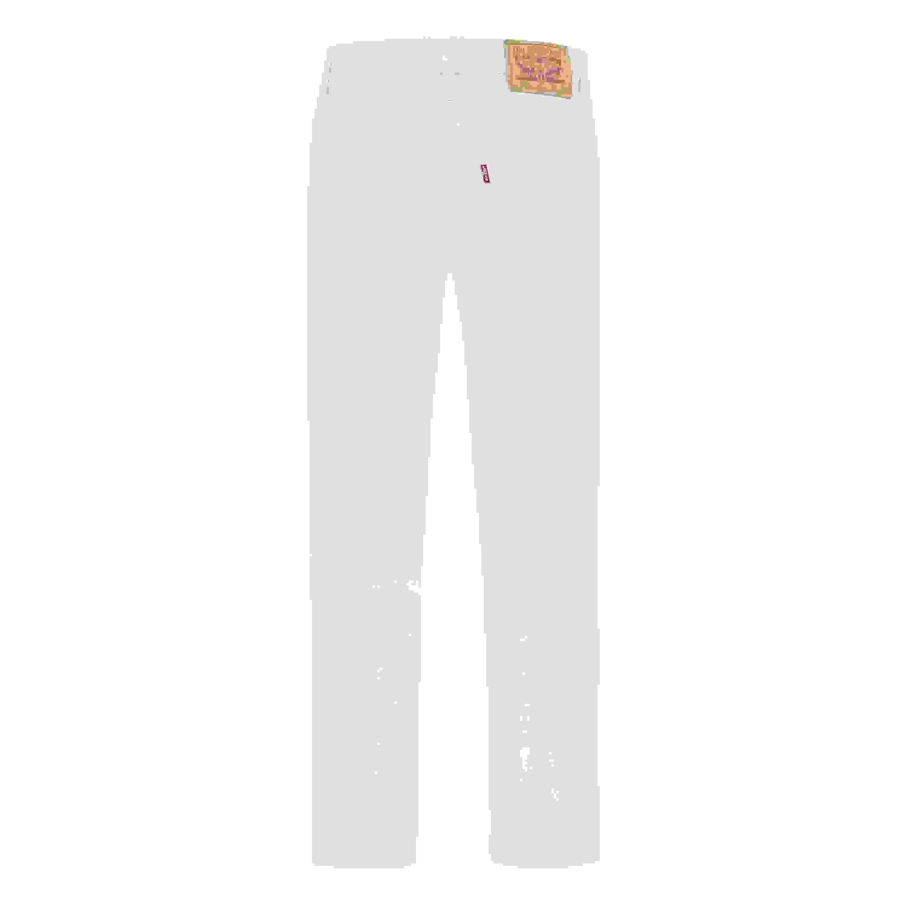 Levi's 510 Eco Performance Skinny Fit White Wash Big Boys' White Denim Jeans